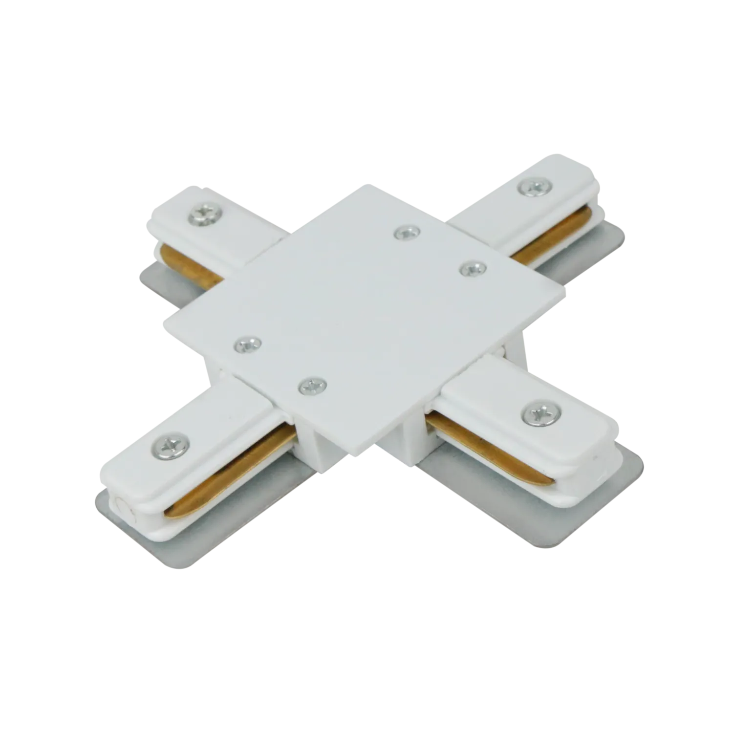картинка Коннектор шинопровода X-образный XC-W-TL белый серии TOP-LINE IN HOME
