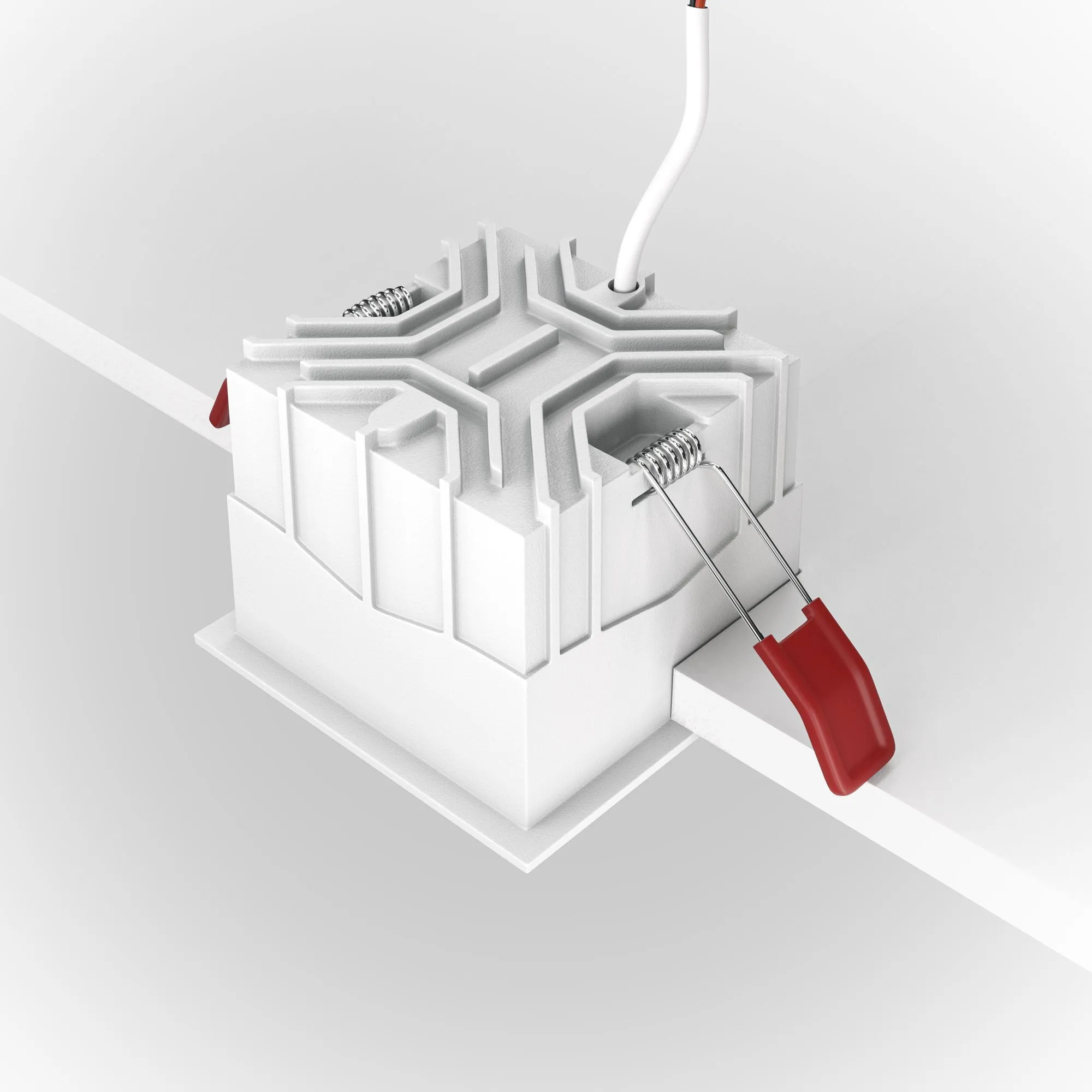 картинка Встраиваемый светильник Technical DL043-01-15W3K-D-SQ-WB