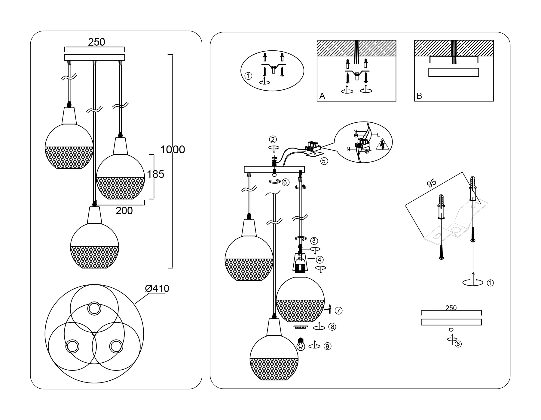 картинка Светильник подвесной