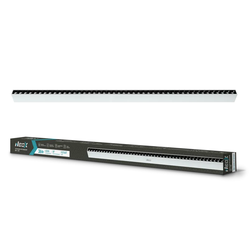 картинка Светильник светодиодный ДБО-L-LINE 36Вт 230В 30гр 6500К 3420Лм 95лм/Вт белый IP40 NEOX