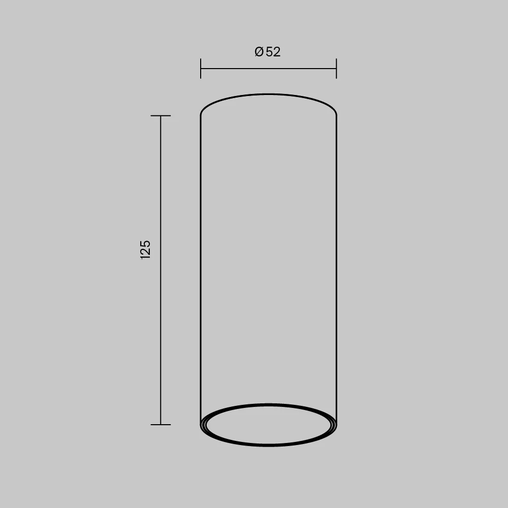 картинка Потолочный светильник Technical C056CL-L12B4K-W-D-B