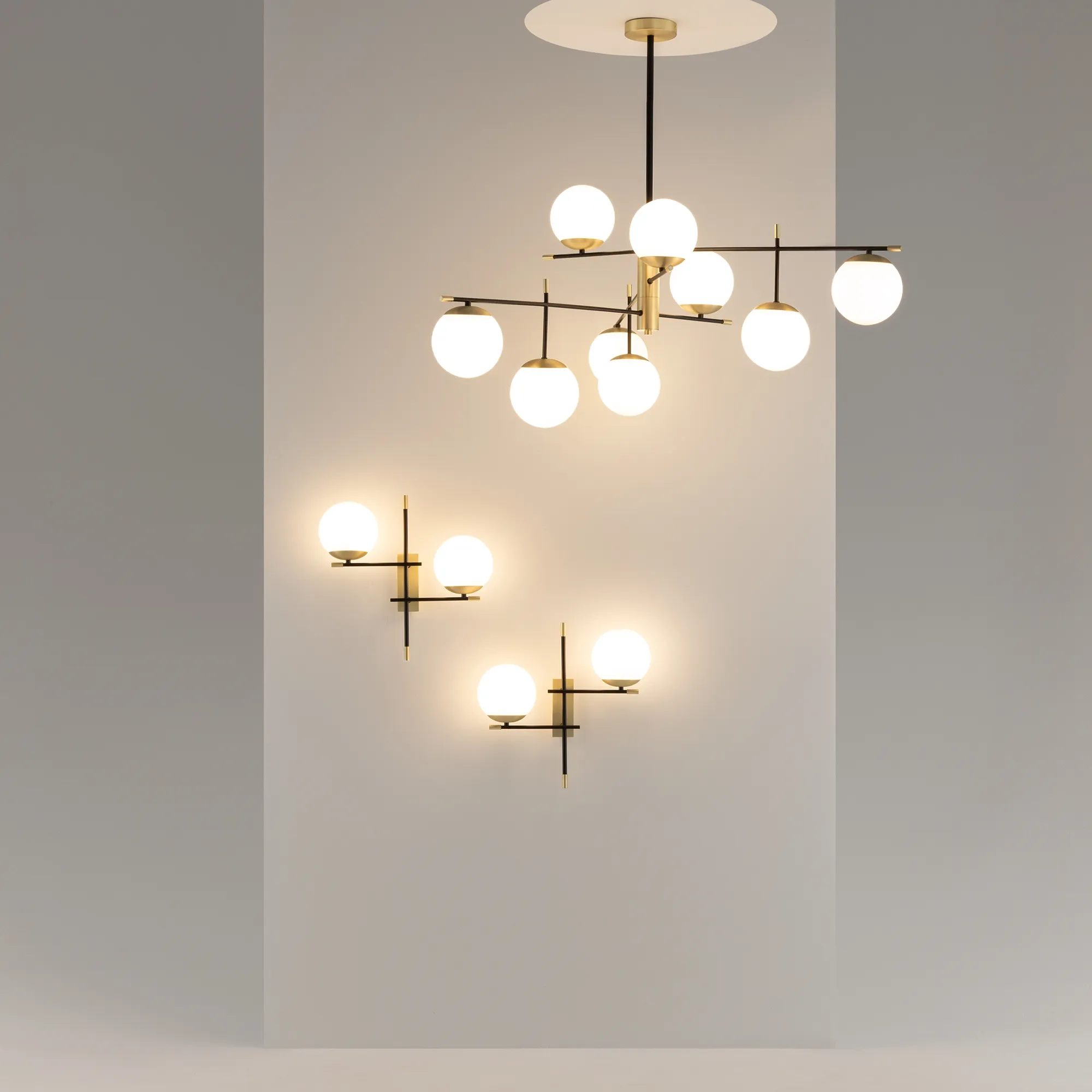 картинка Настенный светильник (бра) Maytoni MOD048WL-02G