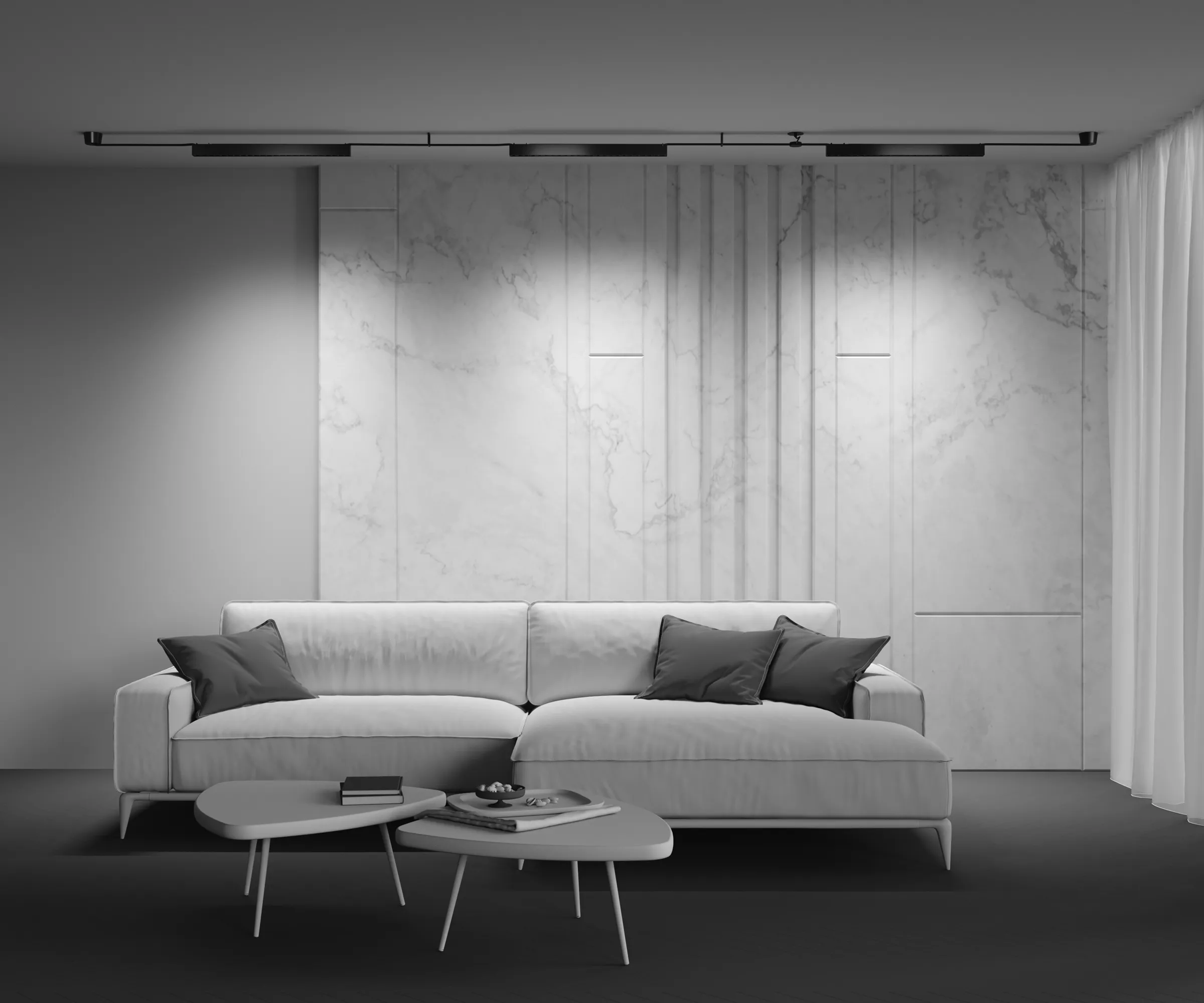 картинка Подвесной светильник Technical TR128B-24W4K-M-B