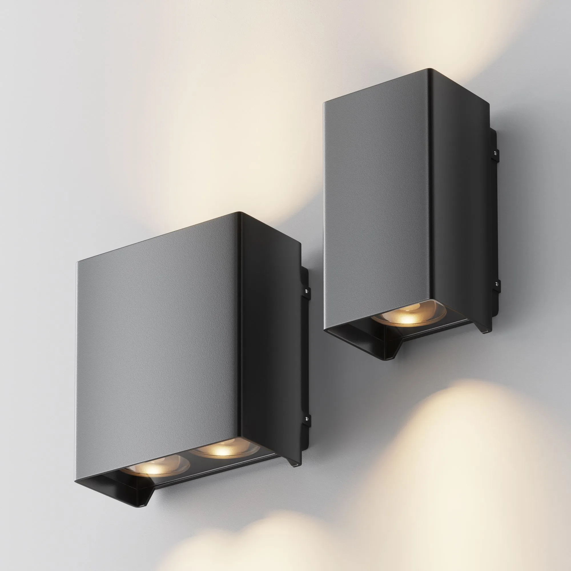 картинка Уличный настенный светильник Outdoor O570WL-L20B3K