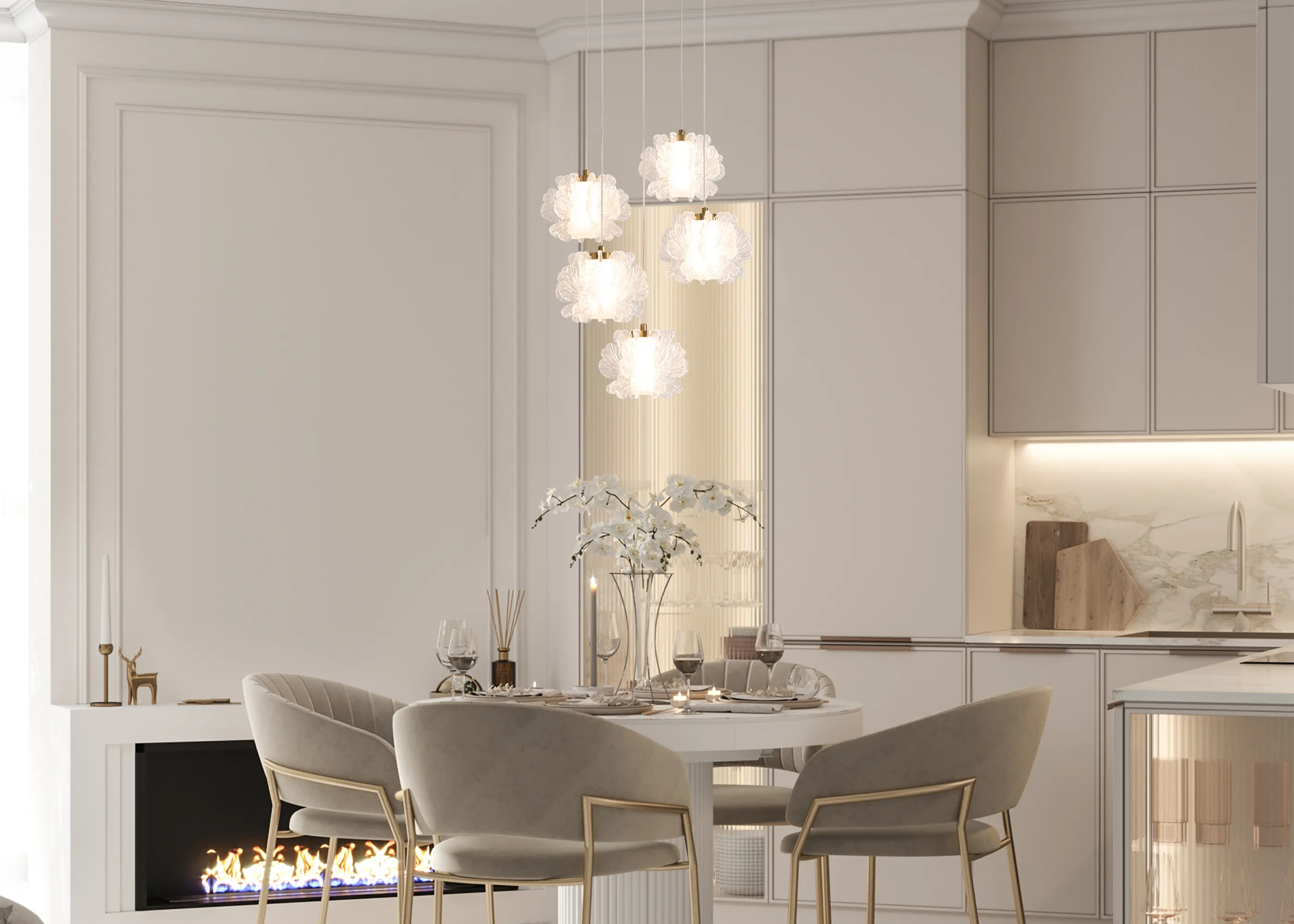 картинка Подвесной светильник Freya FR5579PL-L40BS