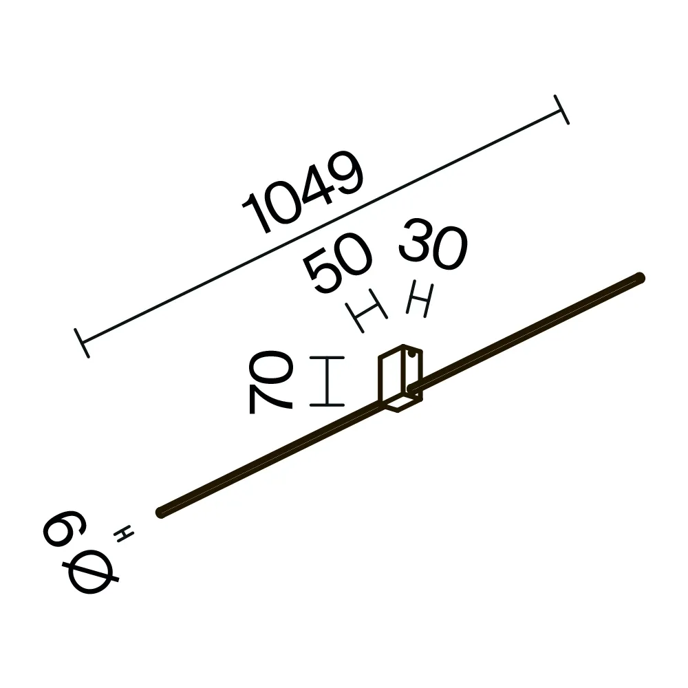картинка Настенный светильник (бра) Technical C071WL-L12GB3K