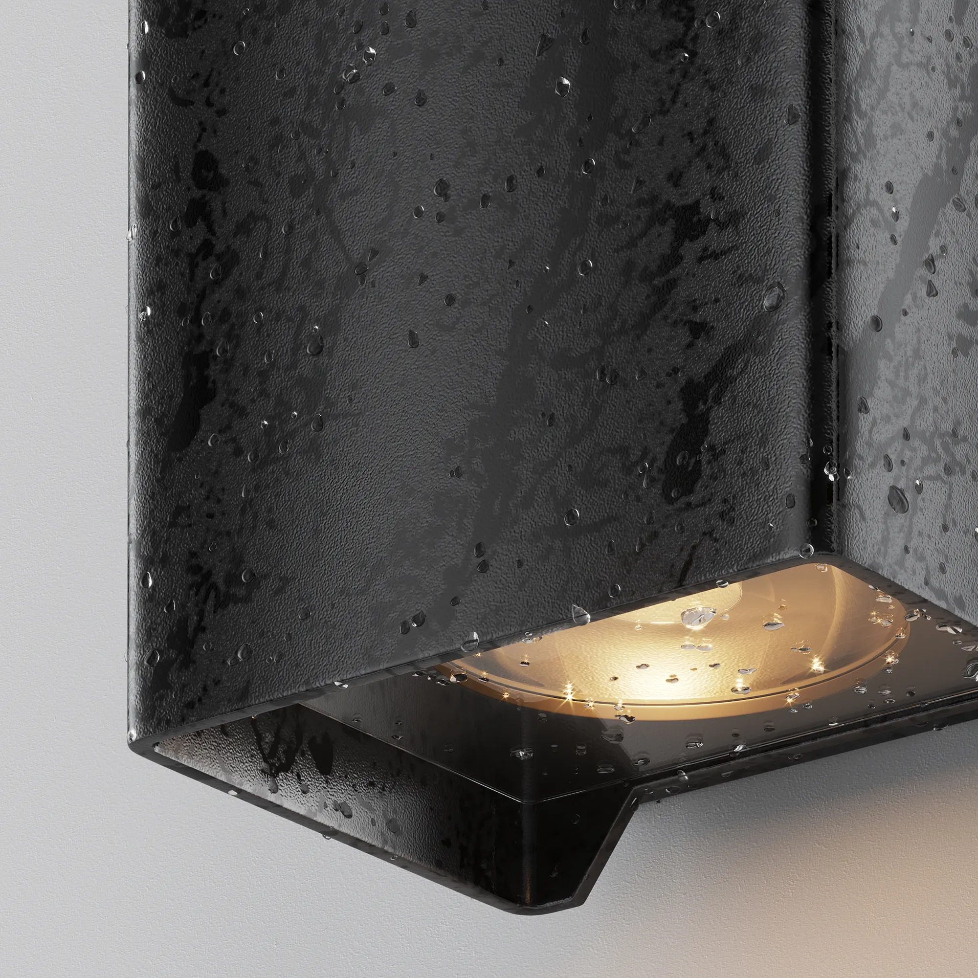 картинка Настенный светильник (бра) Outdoor O570WL-L10B3K