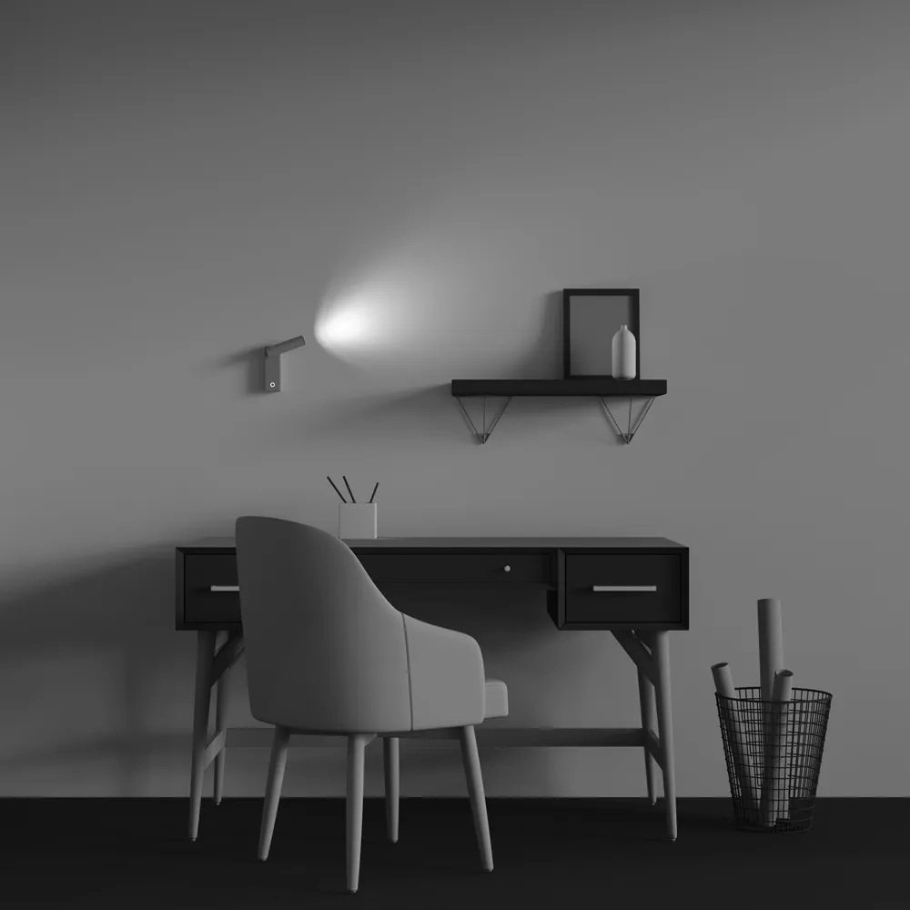 картинка Настенный светильник (бра) Technical C077WL-L3W3K