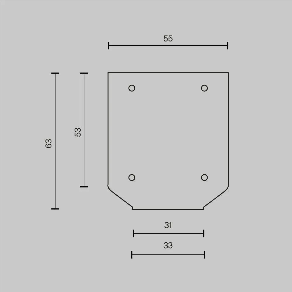 картинка Комплектующие для профиля Technical TRA034MPEC-21S(N)