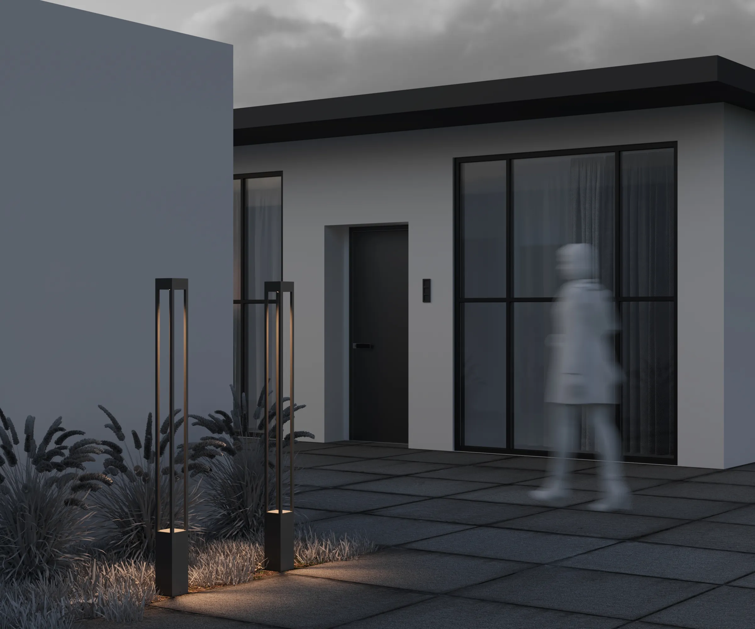 картинка Садово-парковый светильник Outdoor O424FL-L20GF