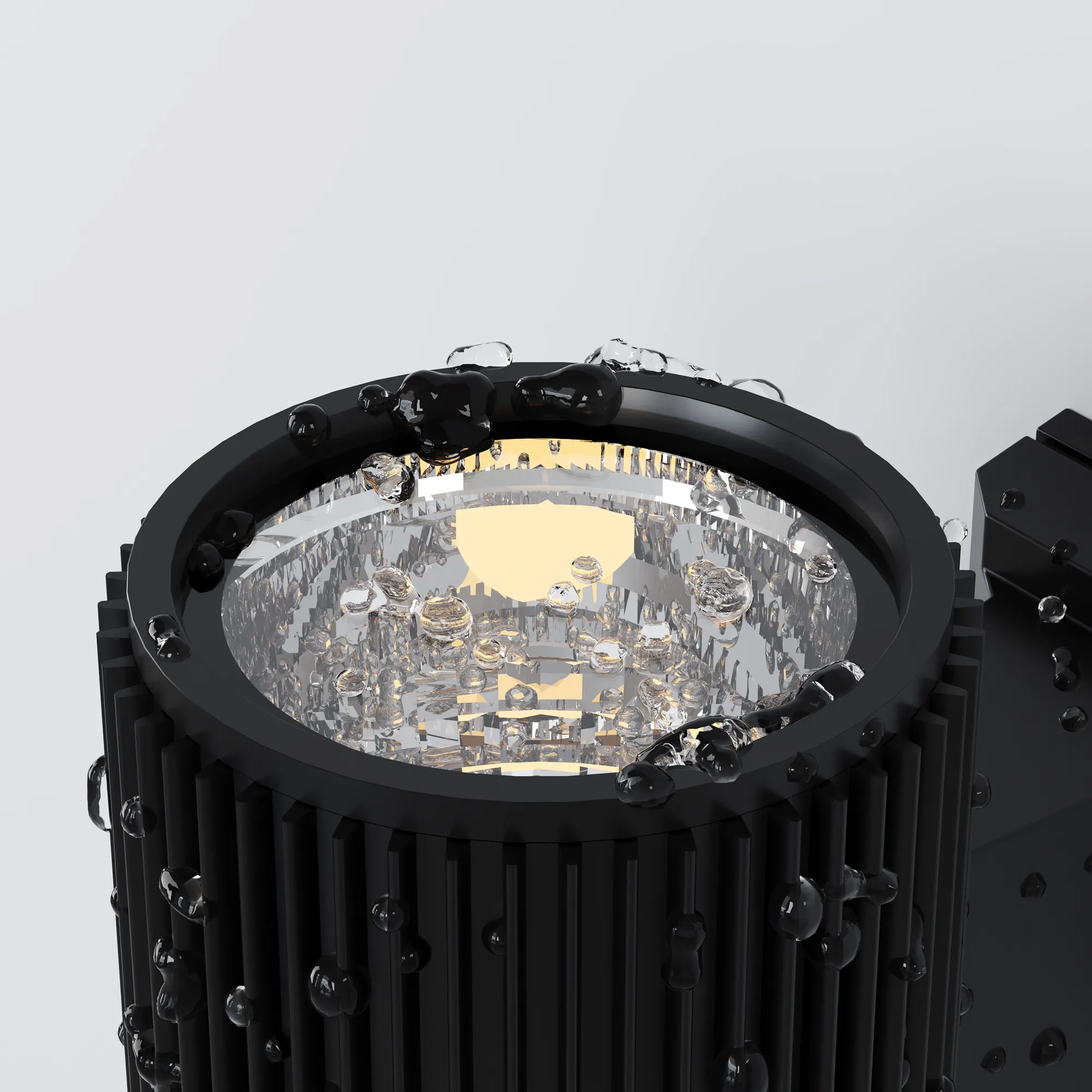 картинка Настенный светильник (бра) Outdoor O419WL-01B