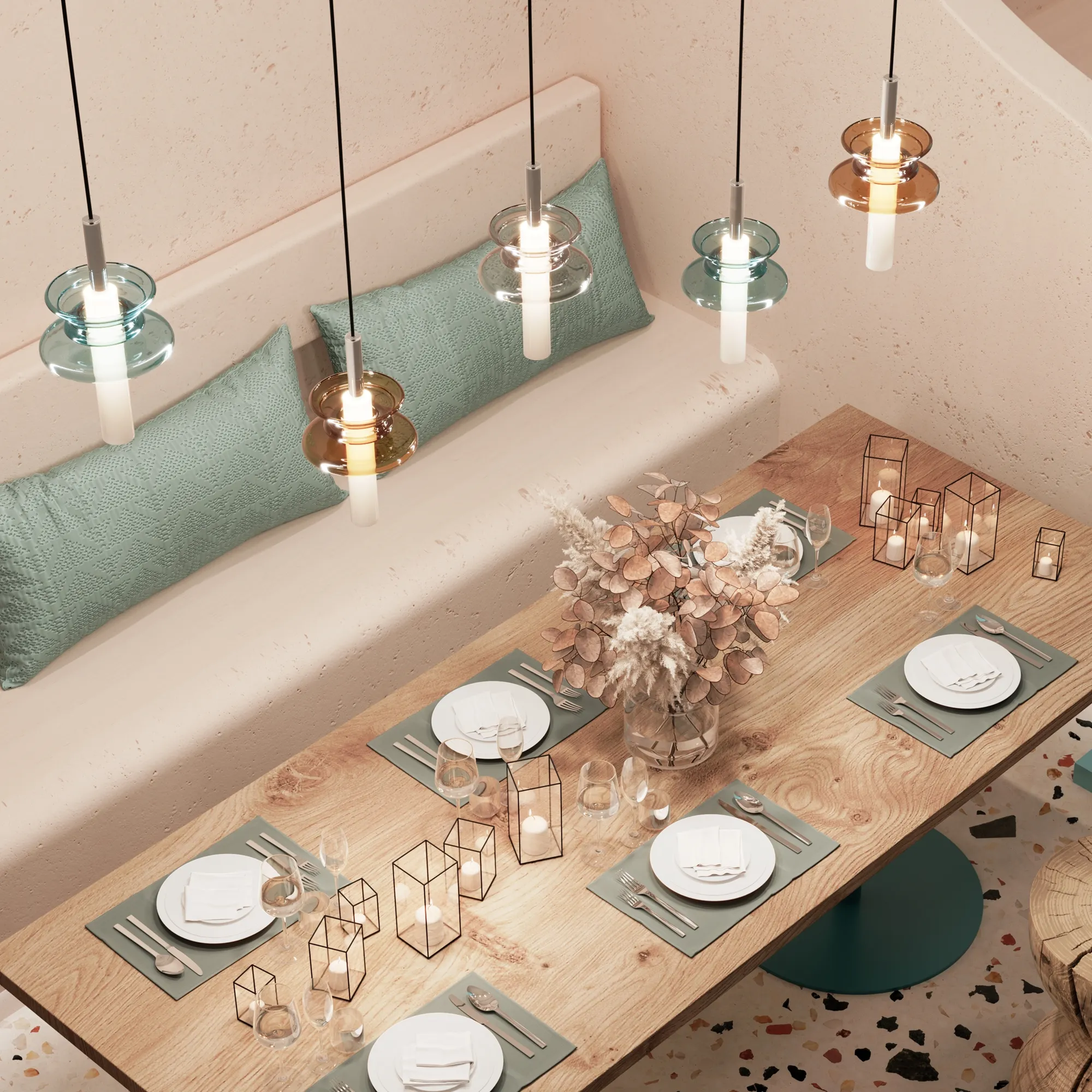 картинка Подвесной светильник Maytoni MOD255PL-01B2