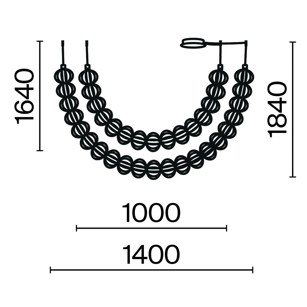 картинка Подвесной светильник Maytoni MOD216PL-L55G3K