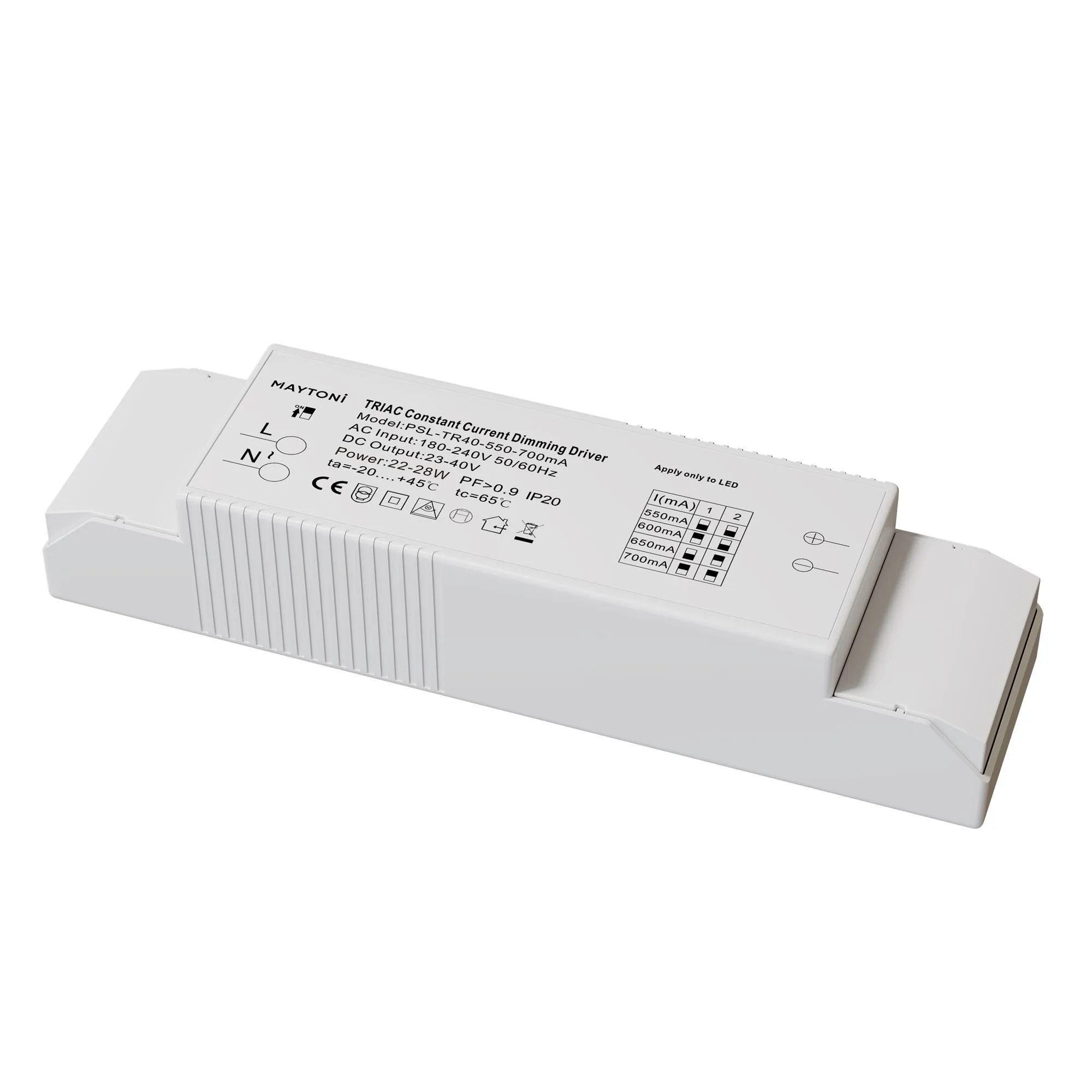 картинка Источник тока Lighting control PSL-TR40-550-700mA