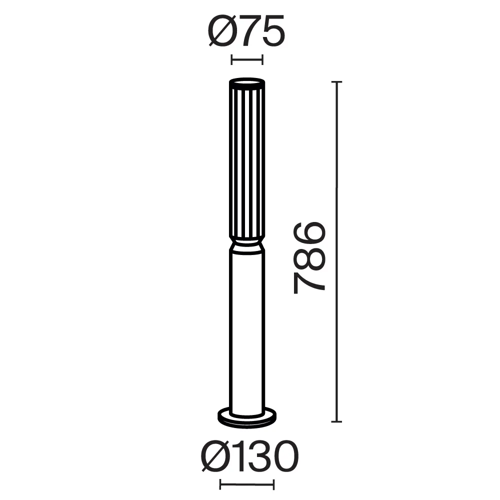 картинка Ландшафтный светильник Outdoor O593FL-L12BR3K