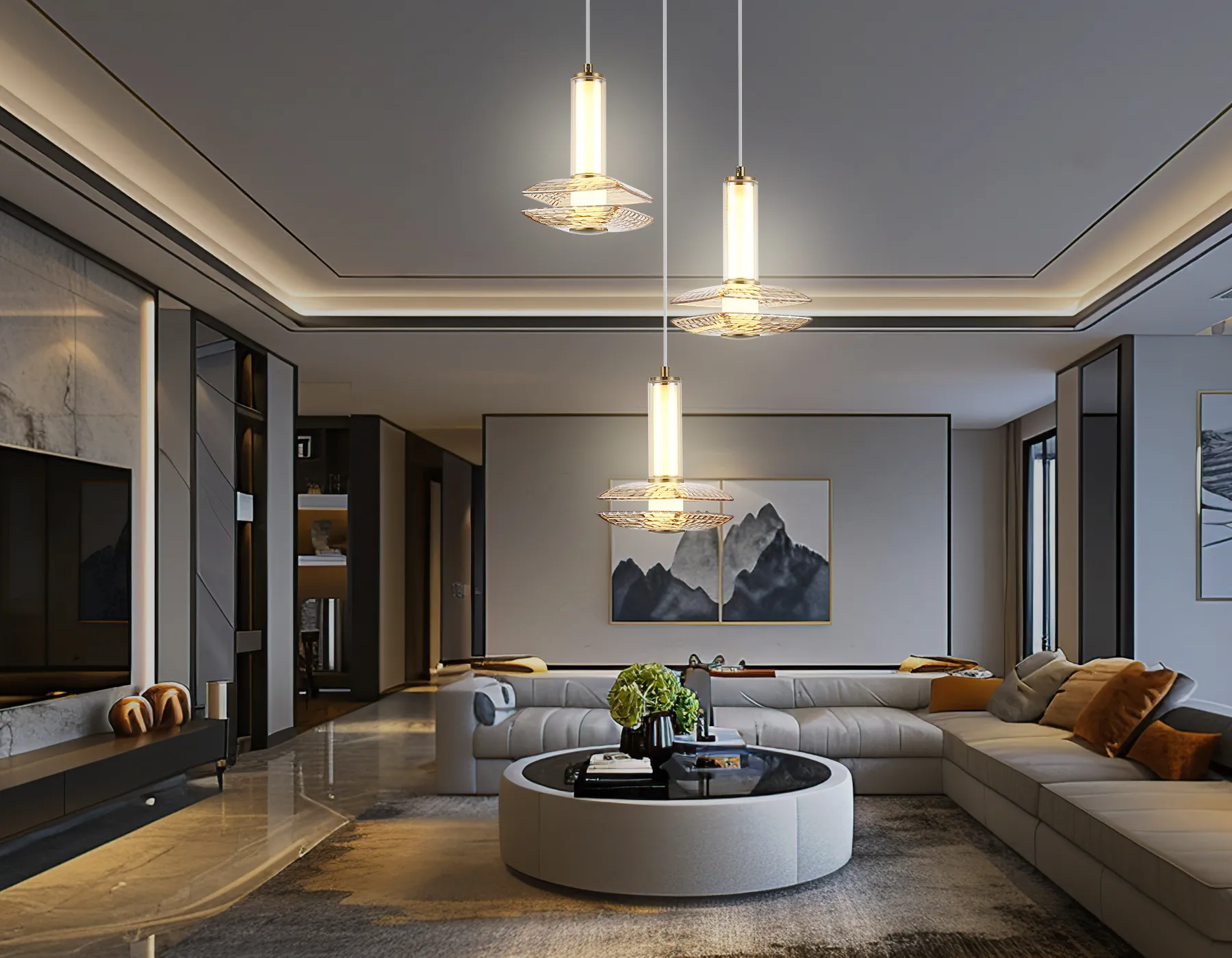 картинка Подвесной светодиодный светильник