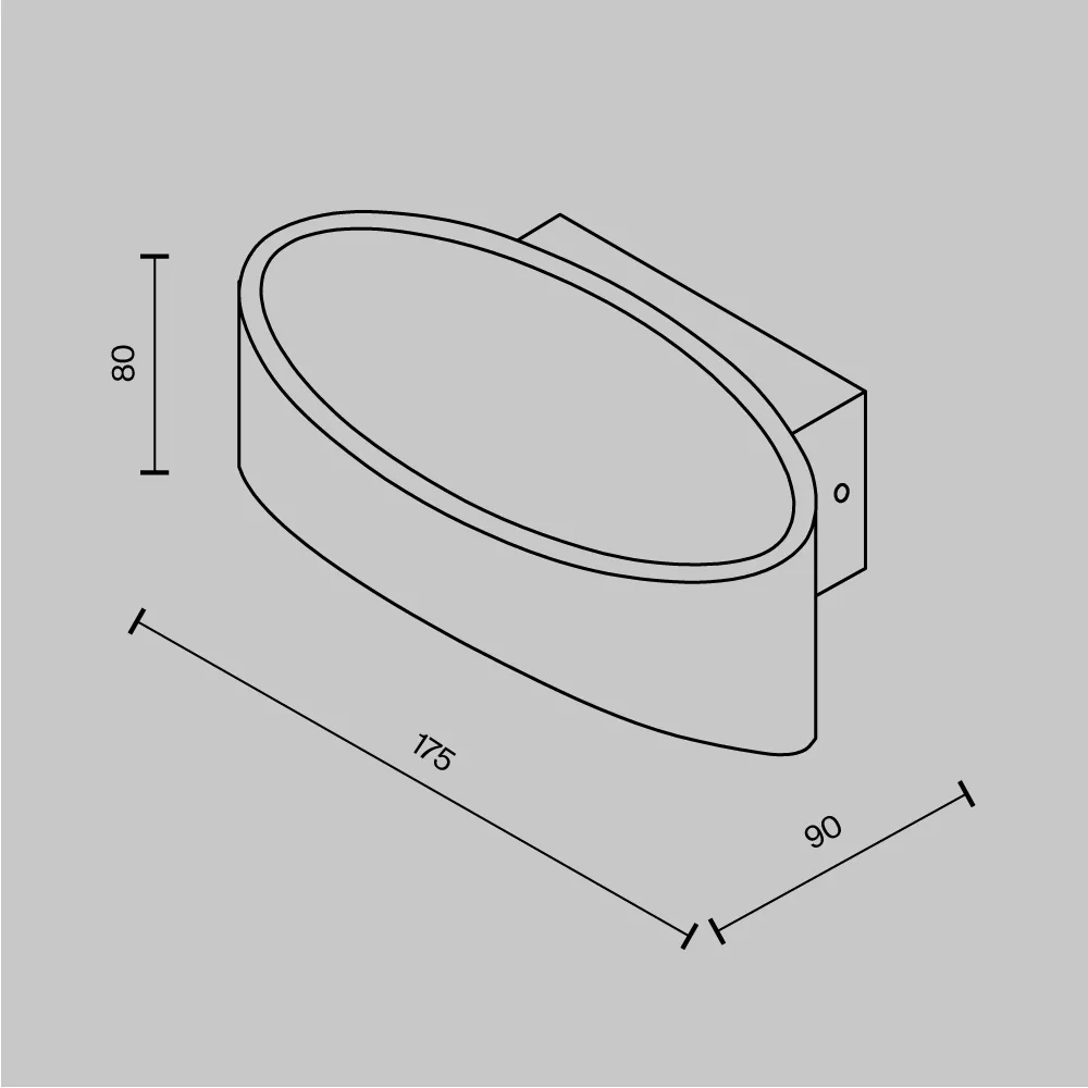 картинка Настенный светильник (бра) Technical C806WL-L5B