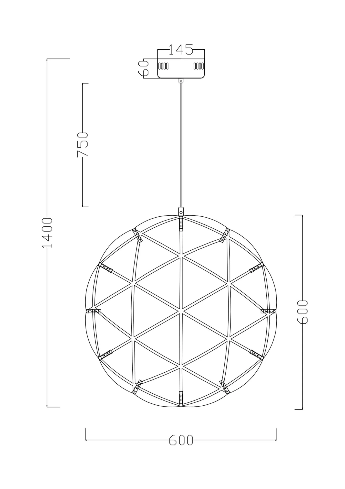 картинка Подвесной светильник Freya FR5099PL-L45CH