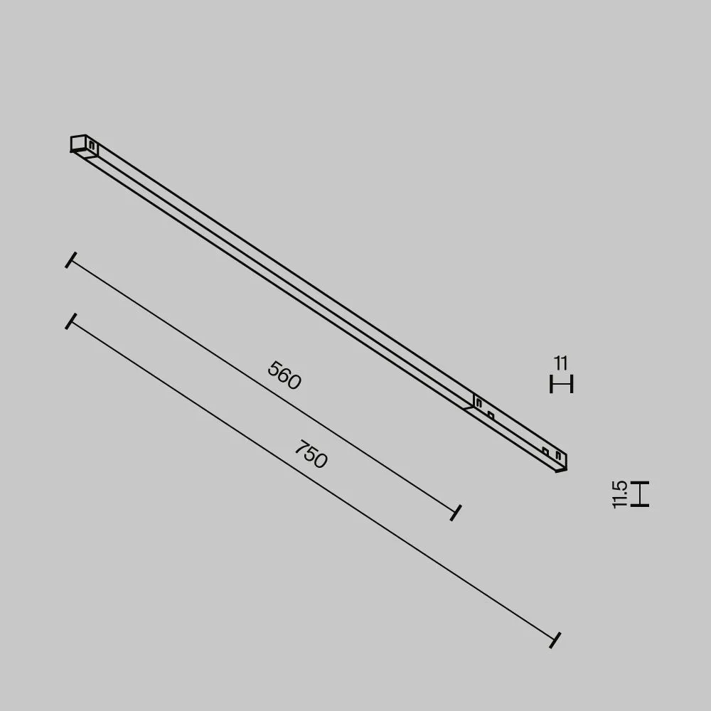 картинка Трековый светильник Technical TR240-4-12WTW-DSZ-B