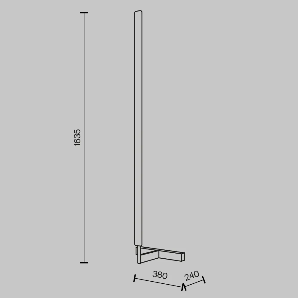 картинка Напольный светильник (торшер) Maytoni MOD214FL-L20W3K