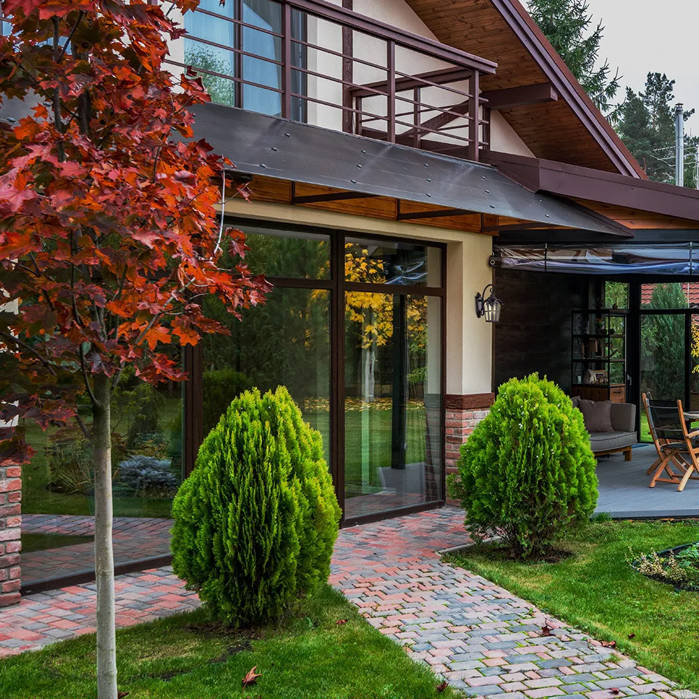 картинка Настенный светильник (бра) Outdoor O413WL-01BZ