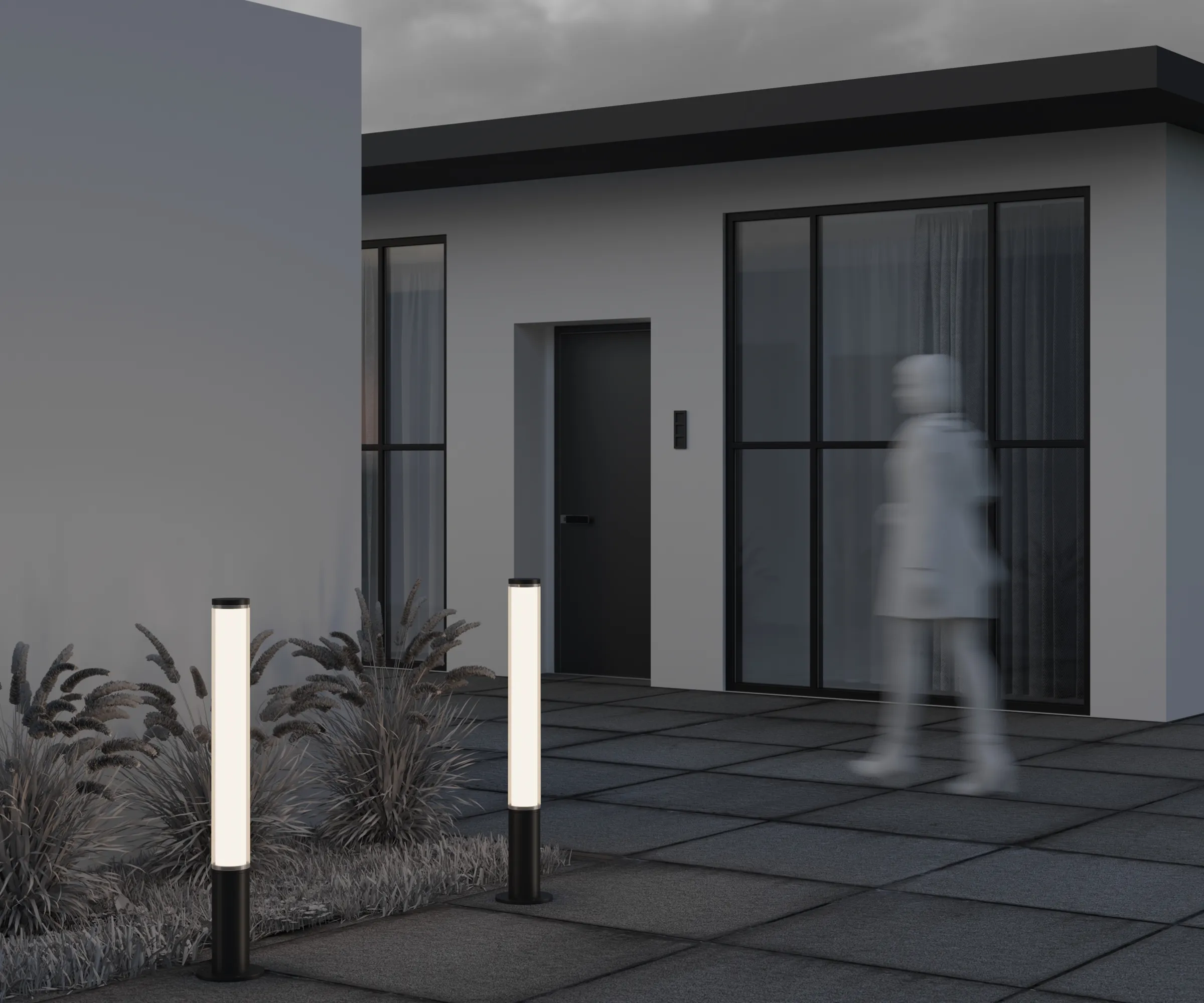 картинка Ландшафтный светильник Outdoor O041FL-L30B3K