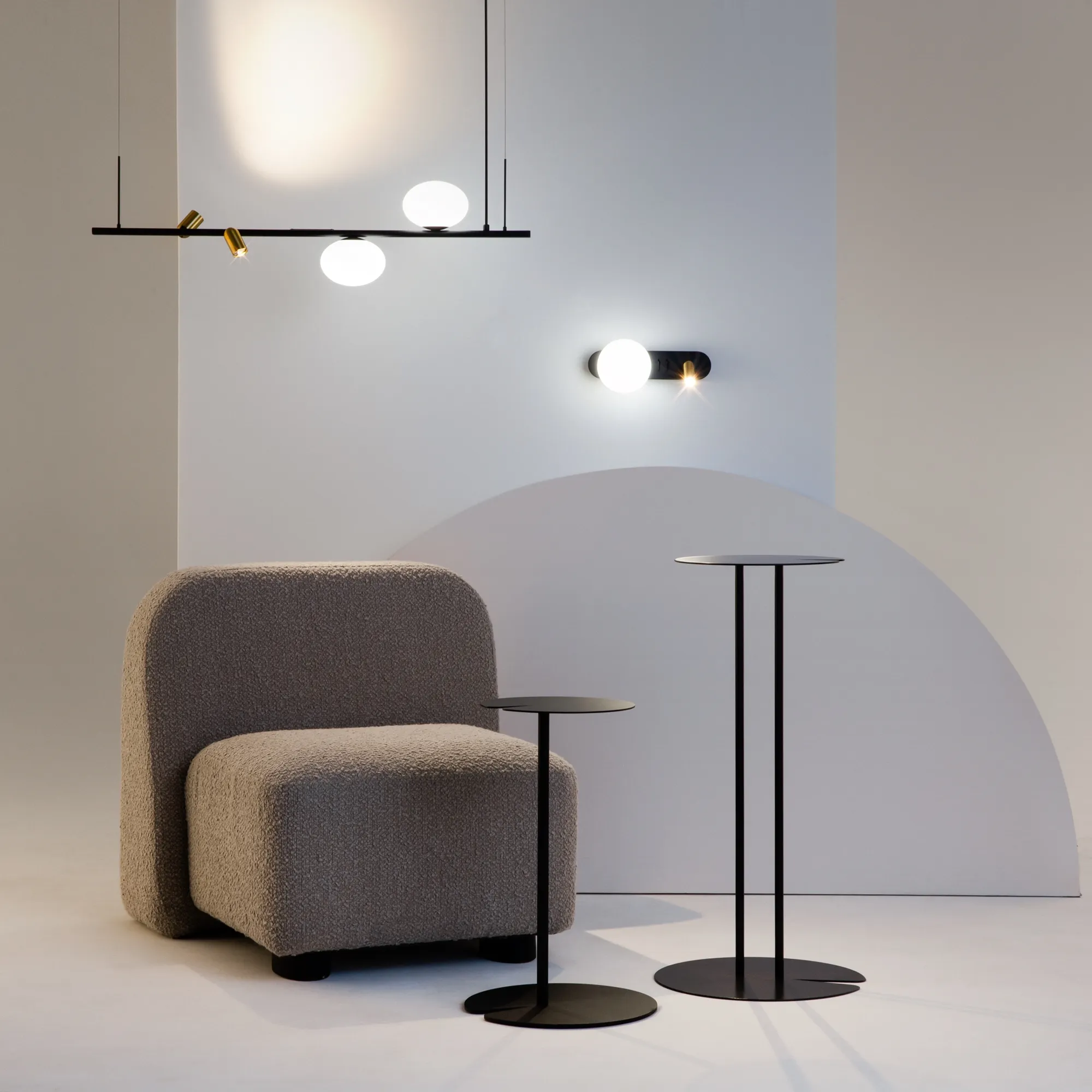 картинка Подвесной светильник Maytoni MOD350PL-02BBS