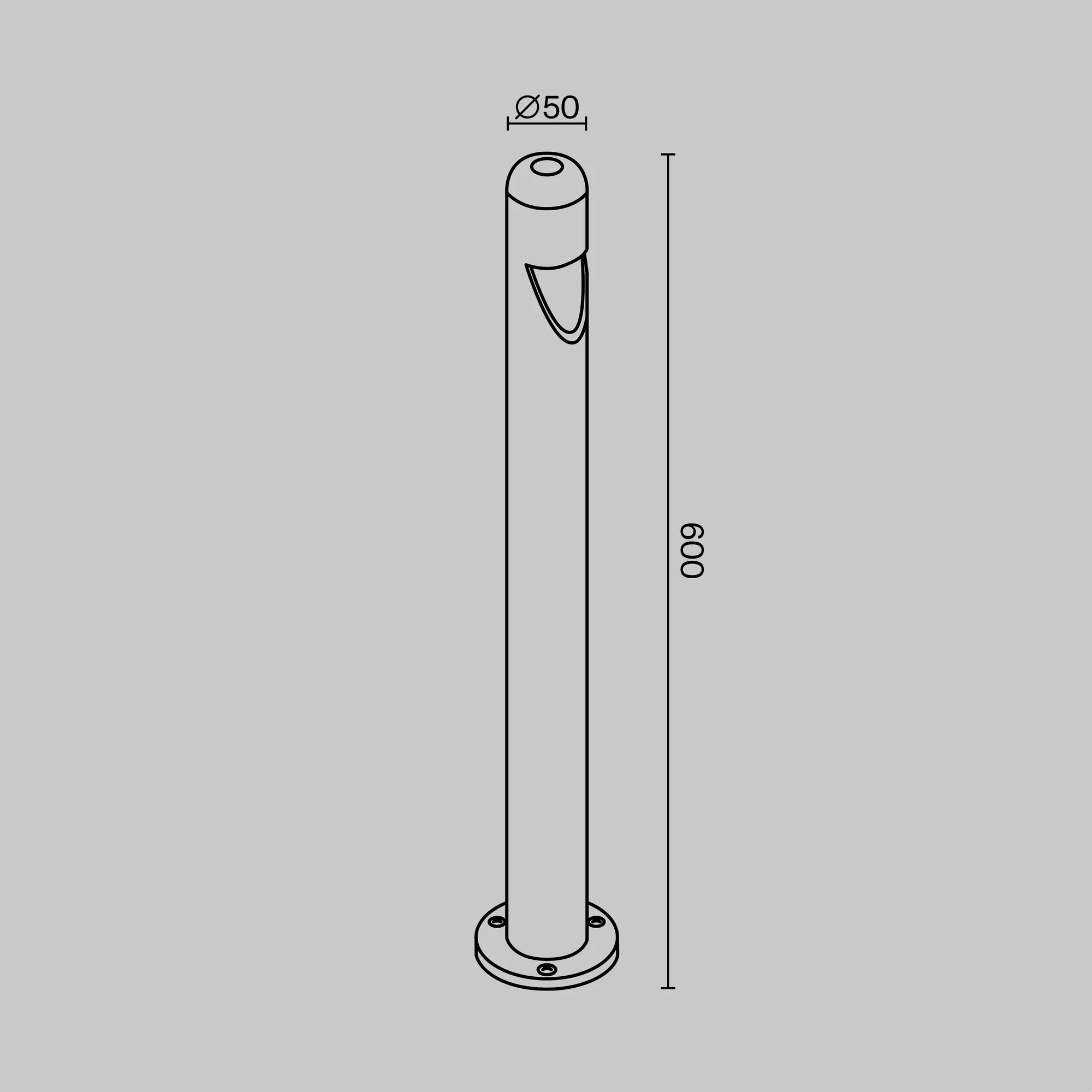 картинка Ландшафтный светильник Outdoor O423FL-L5GF