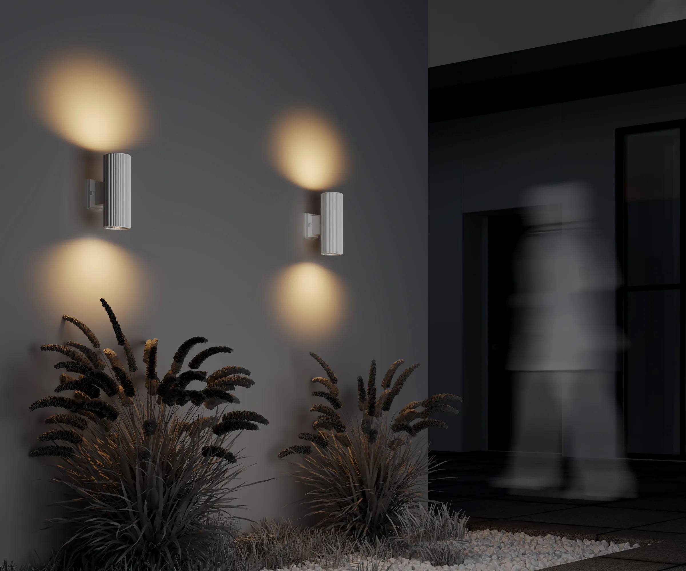 картинка Настенный светильник (бра) Outdoor O419WL-02W