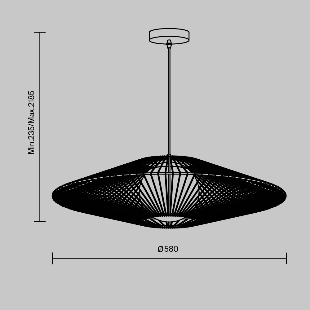 картинка Подвесной светильник Freya FR5405PL-01W1