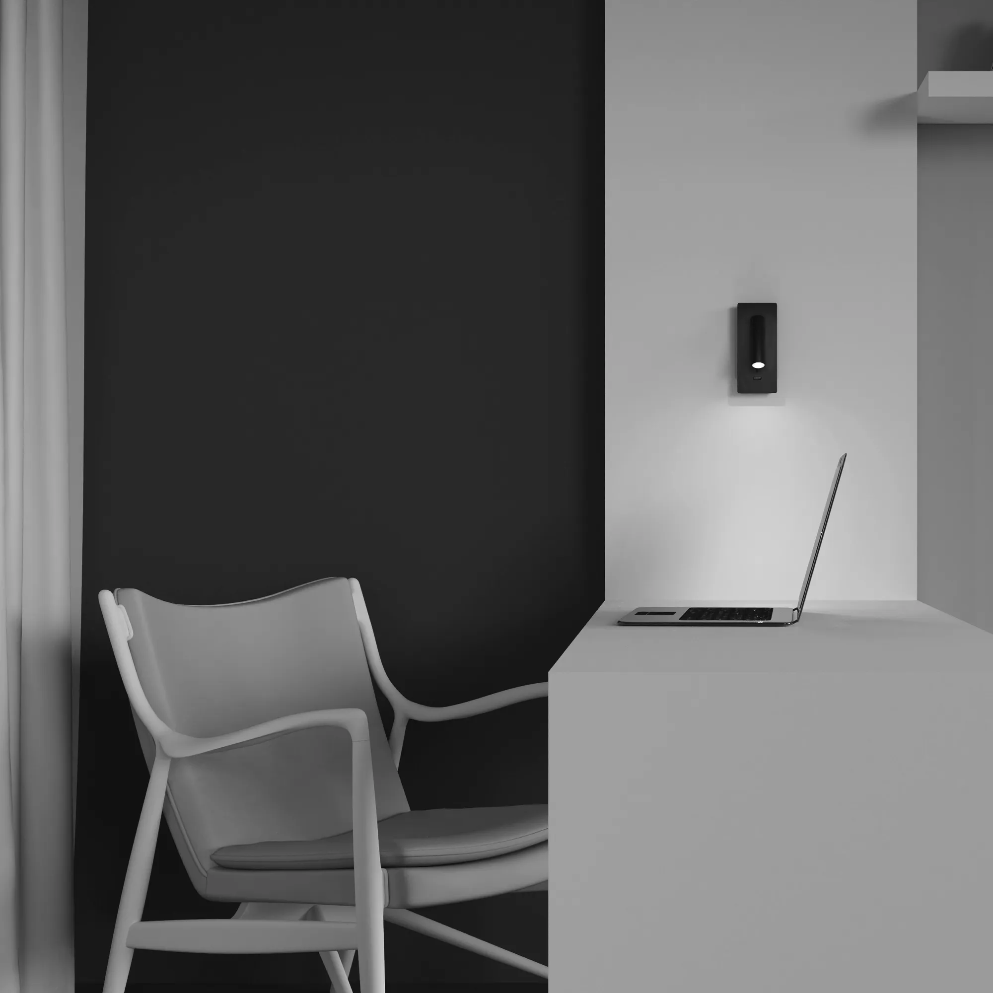 картинка Настенный светильник (бра) Technical C041WL-L3B3K