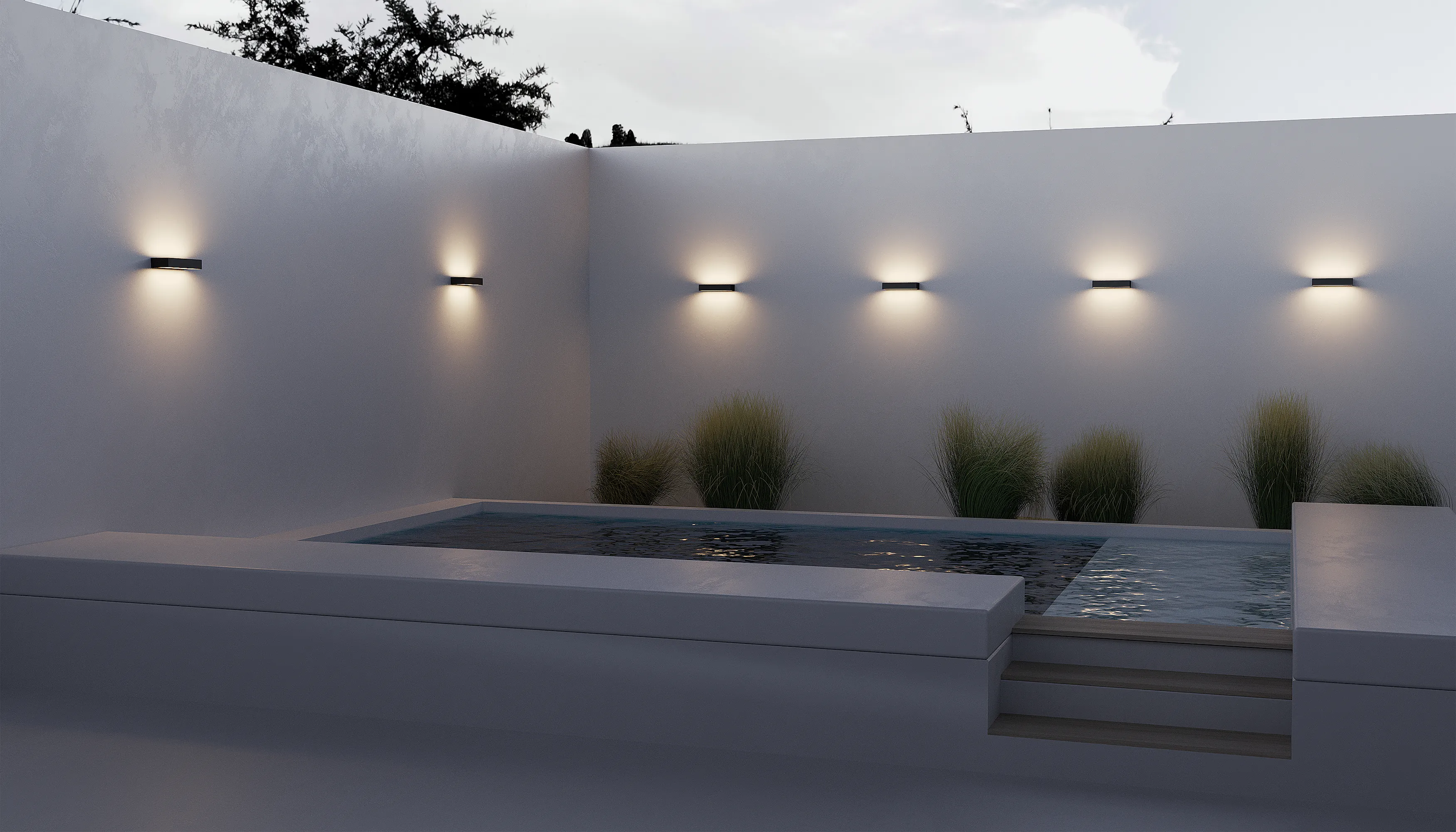 картинка Настенный светильник (бра) Outdoor O428WL-L20GF3K