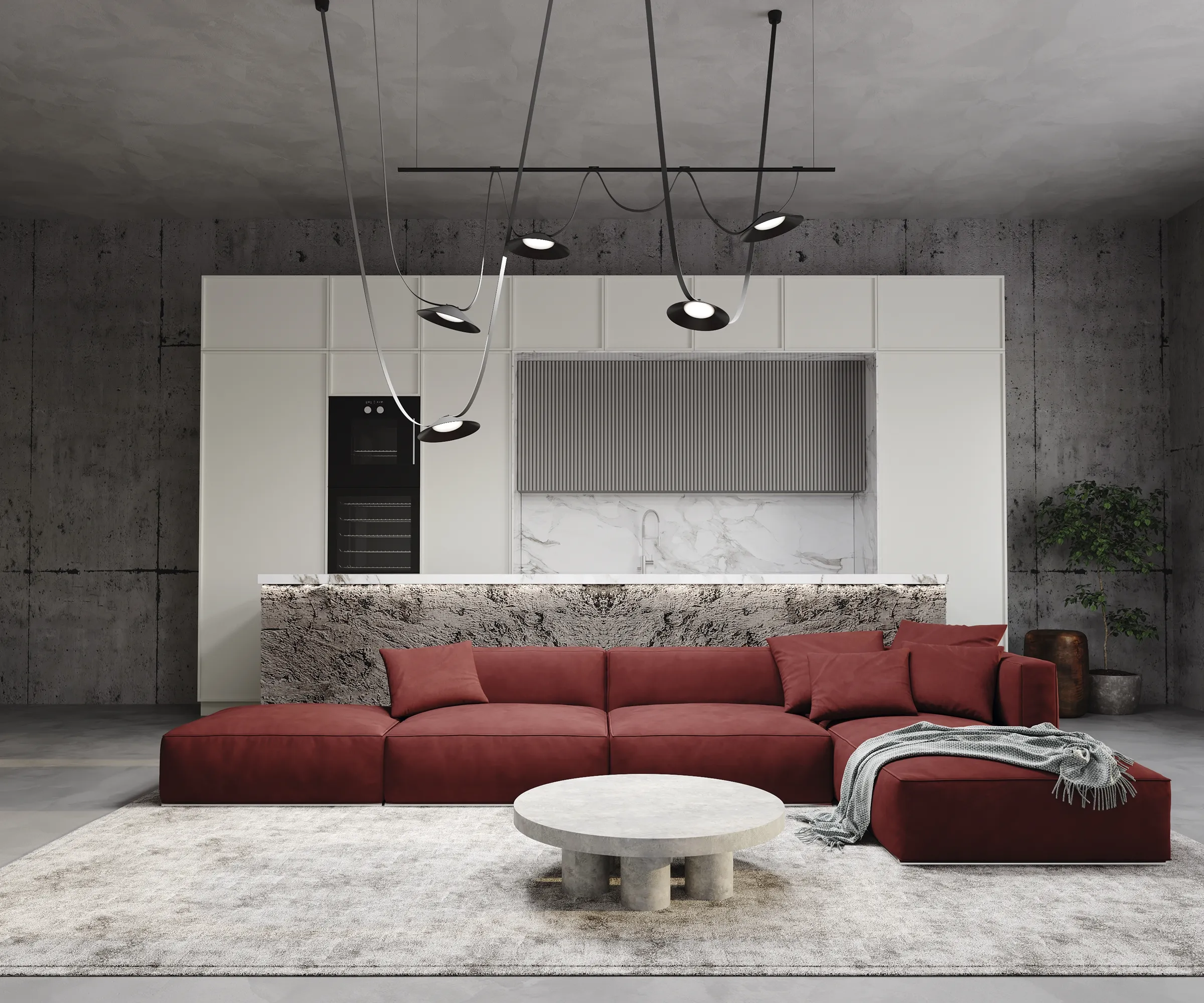 картинка Подвесной светильник Technical TR127B-12W3K-B