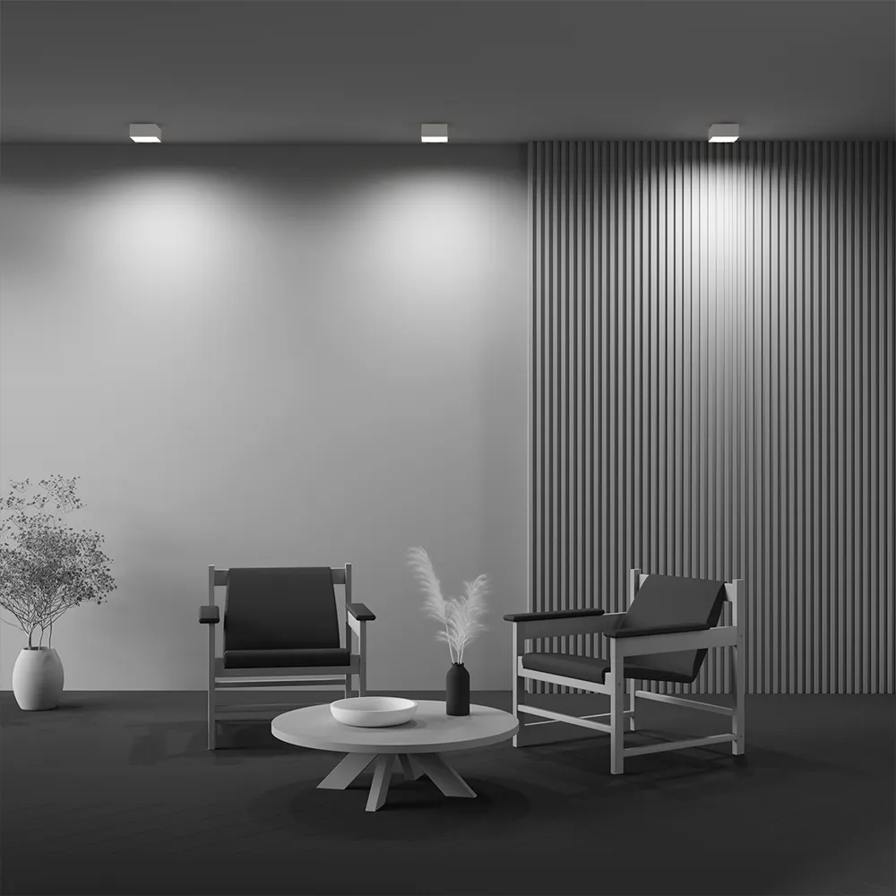 картинка Потолочный светильник Technical C032CL-12W4K-SQ-W