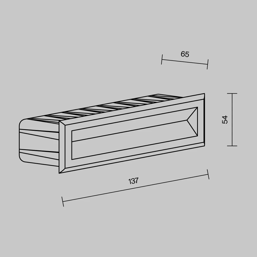 картинка Подсветка для лестниц Outdoor O045SL-L5B3K
