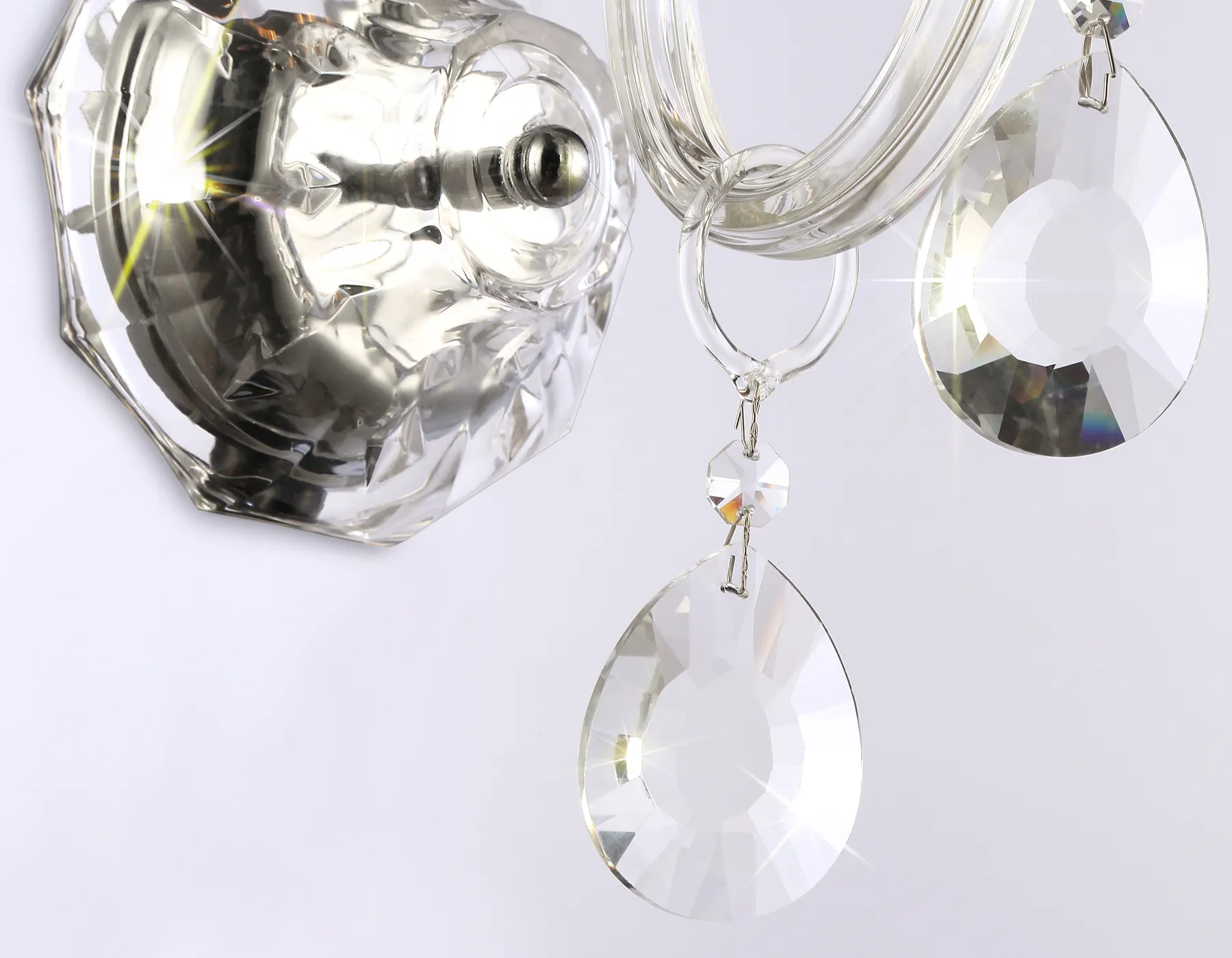 картинка Настенный классический светильник с хрусталем TR4911