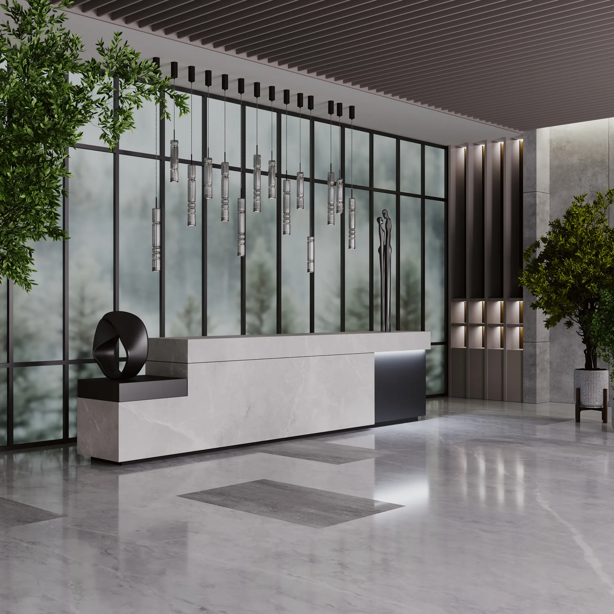 картинка Подвесной светильник Maytoni MOD272PL-L12B3K1