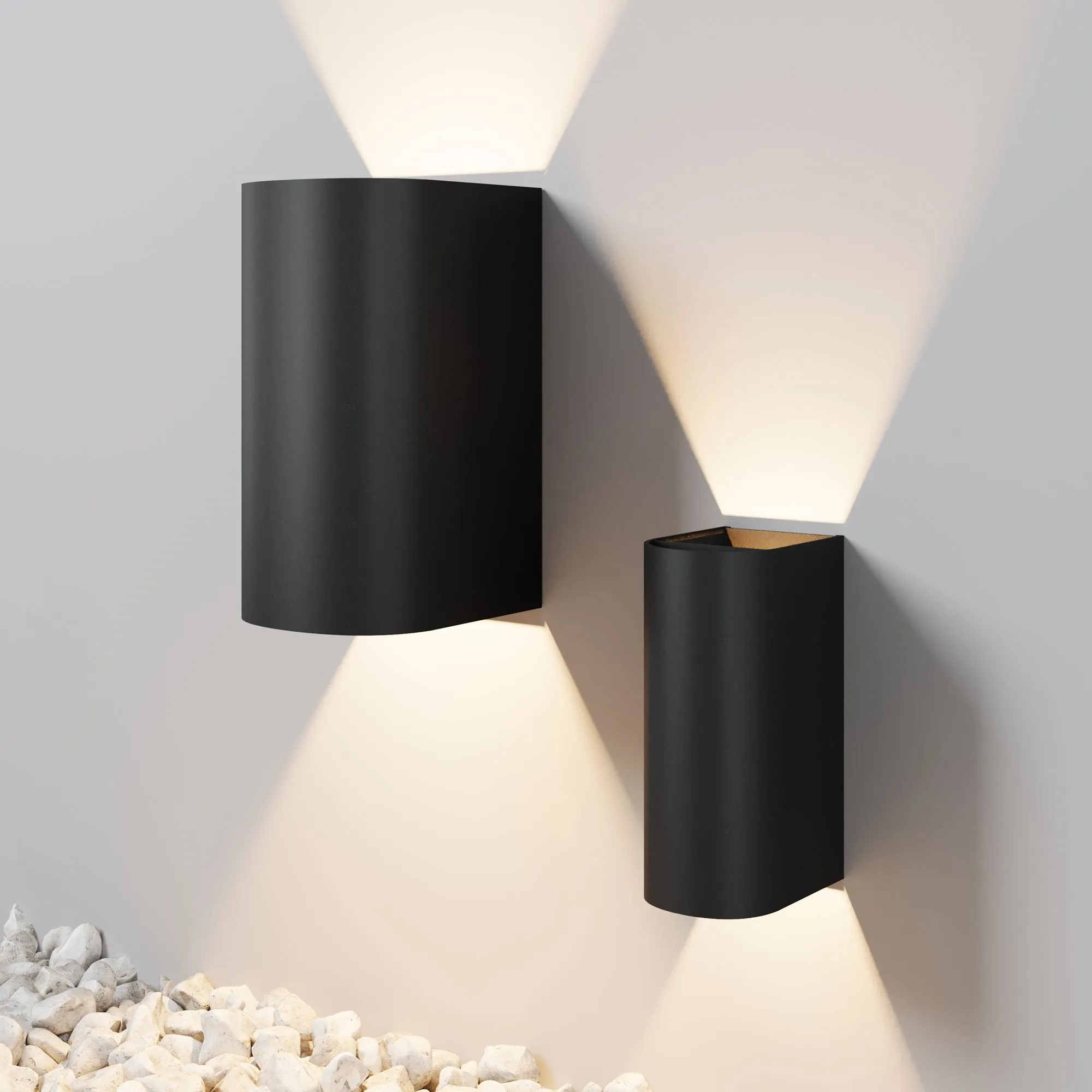 картинка Уличный настенный светильник Outdoor O526WL-L10B3K
