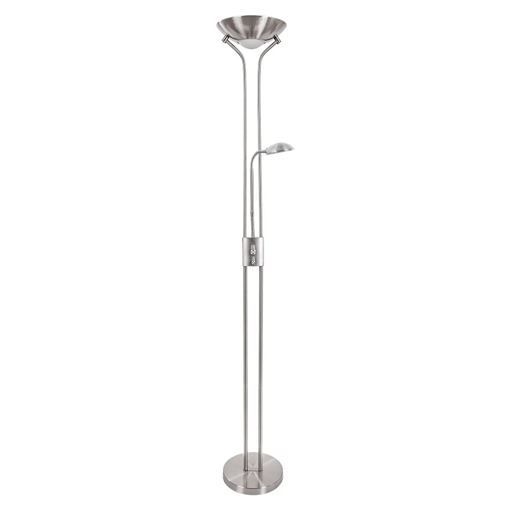 картинка Торшер Arte Lamp DUETTO A4329PN-2SS