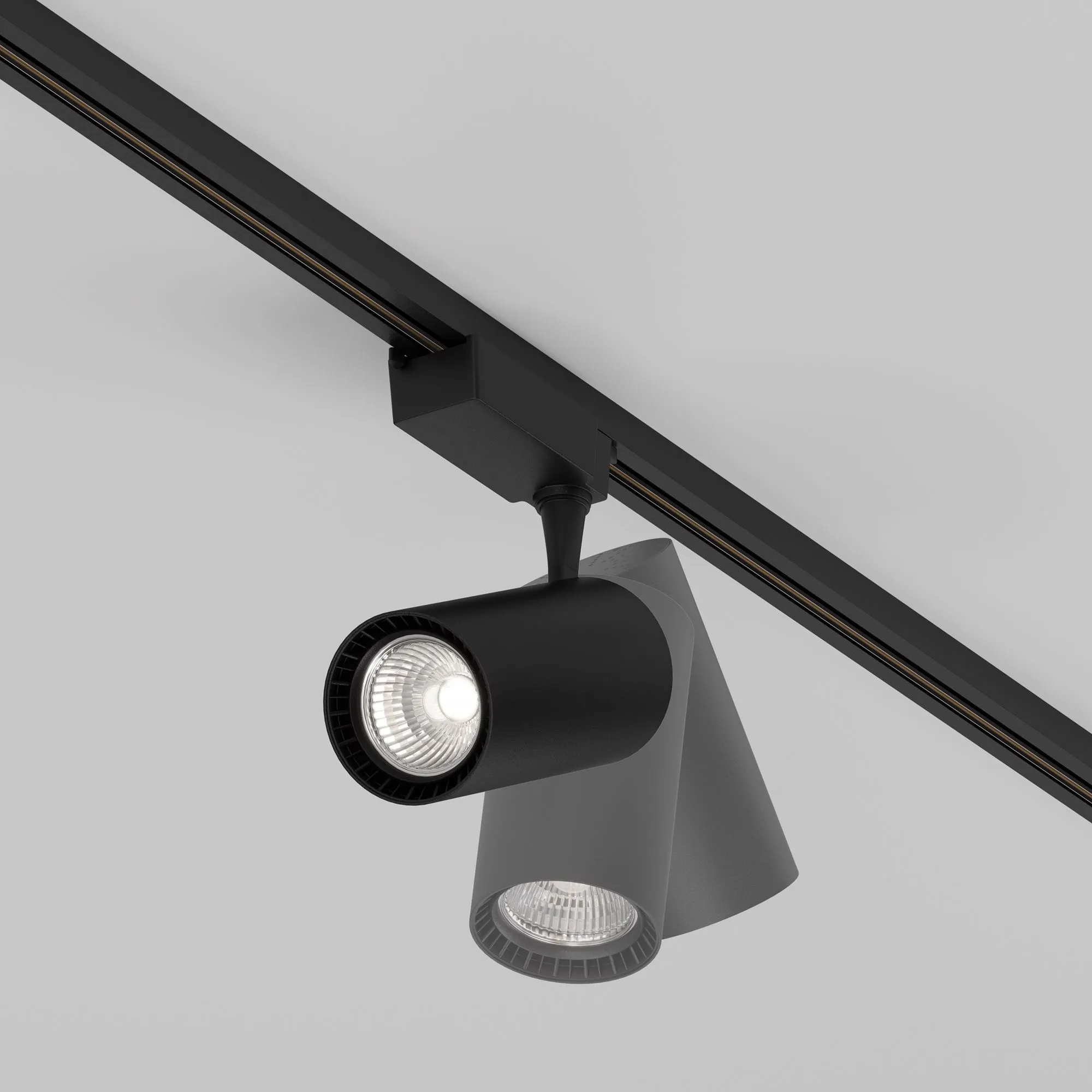 картинка Трековый светильник Technical TR003-1-36W4K-M-B