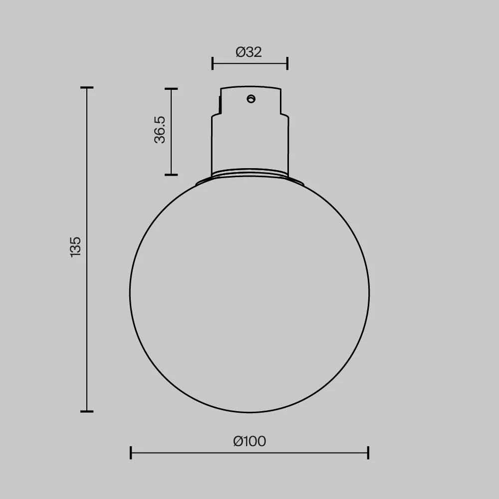 картинка Трековый светильник Technical TR171-1-5W3K-WB