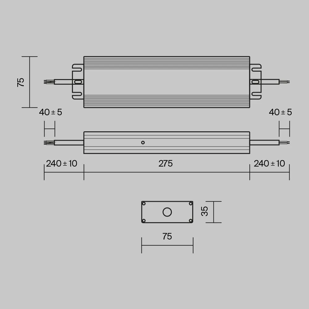 картинка Источник напряжения Technical PSL008-300W-48V-IP67