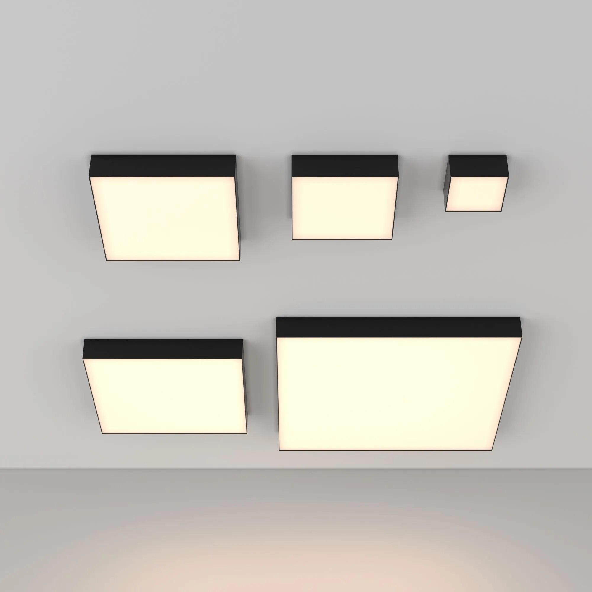 картинка Потолочный светильник Technical C032CL-45W3K-SQ-B