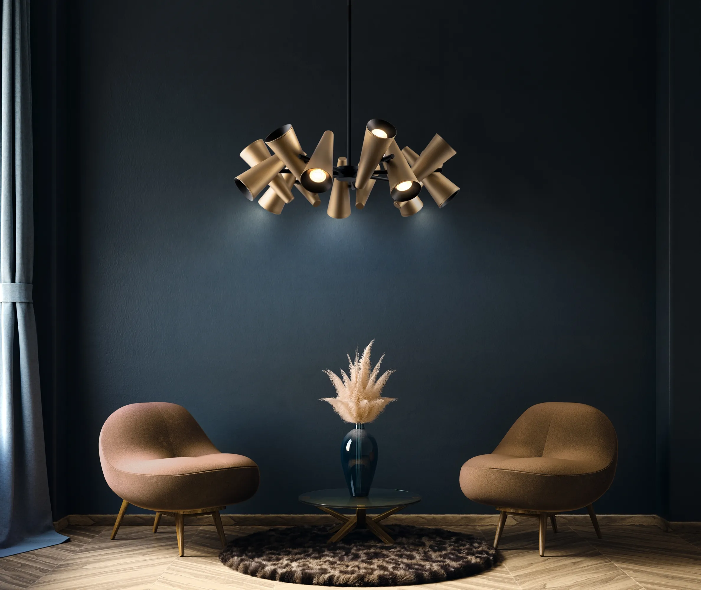 картинка Подвесной светильник Maytoni MOD095PL-14BS