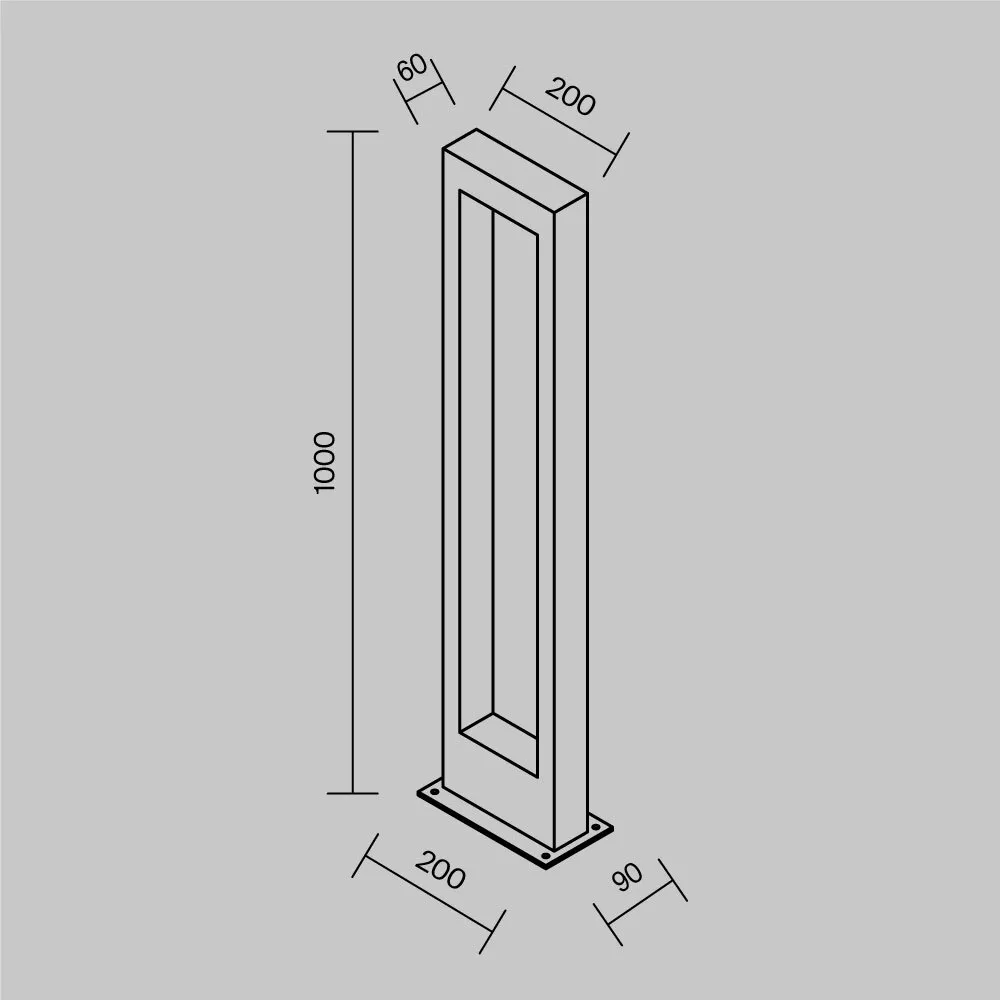 картинка Ландшафтный светильник Outdoor O425FL-L10GF