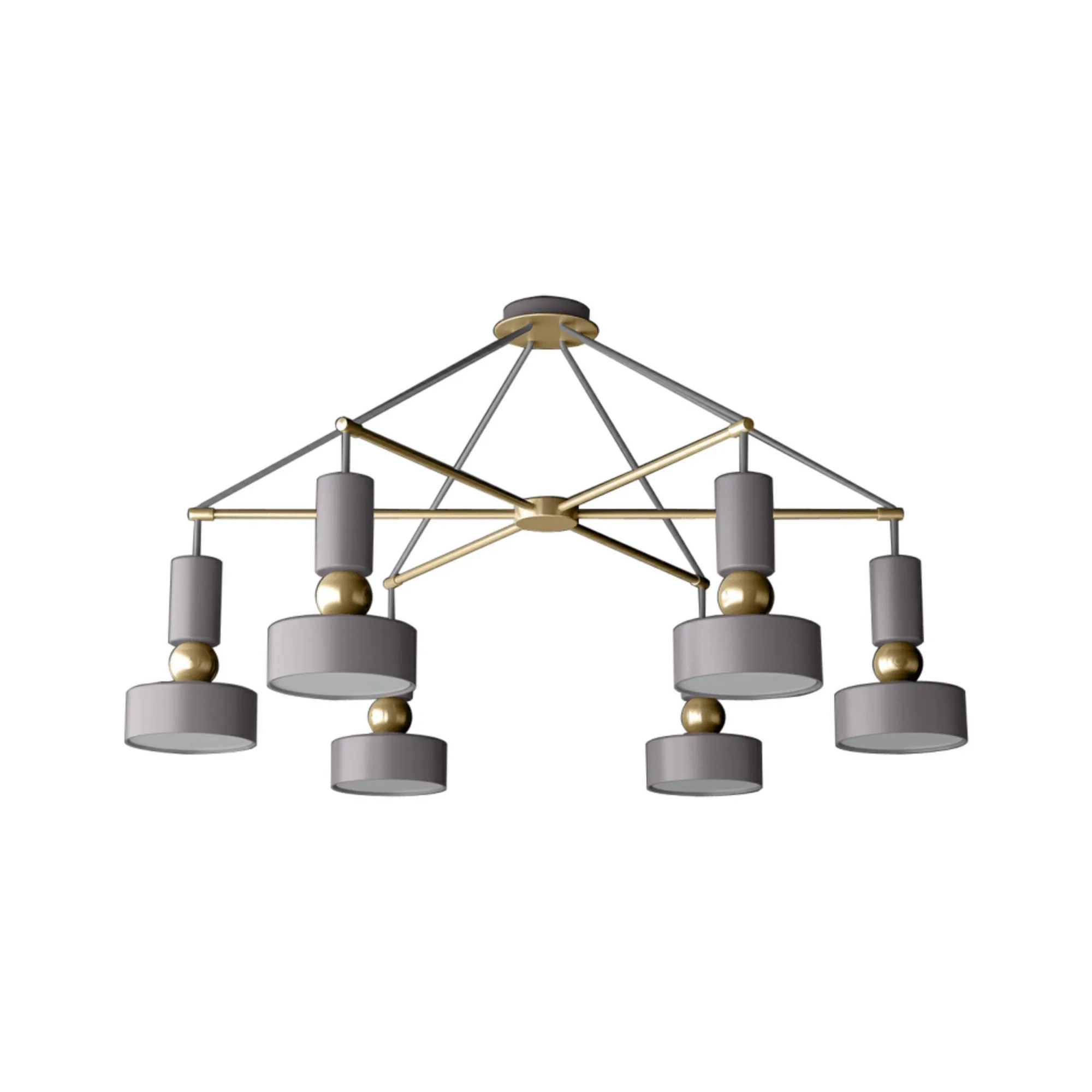 картинка Подвесной светильник Maytoni MOD030PL-06GR