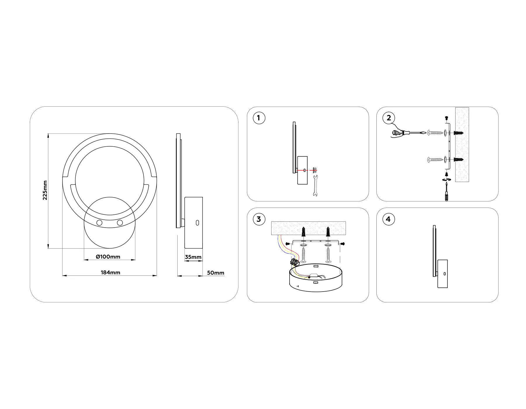 картинка Светильник светодиодный настенный  FA8946