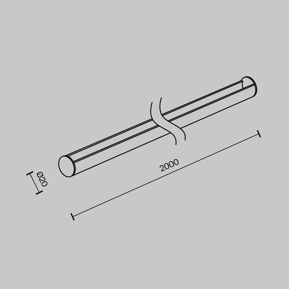 картинка Комплектующие для текстильной подвесной системы Technical TRA130SR-2B