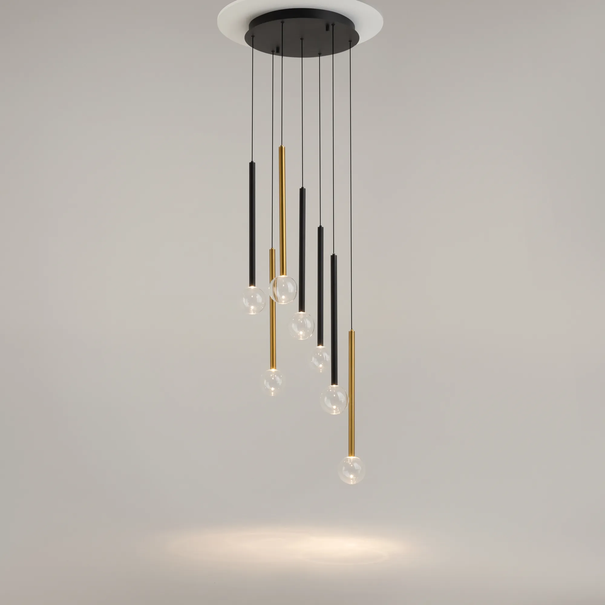 картинка Подвесной светильник Maytoni MOD383PL-L20BBS3K