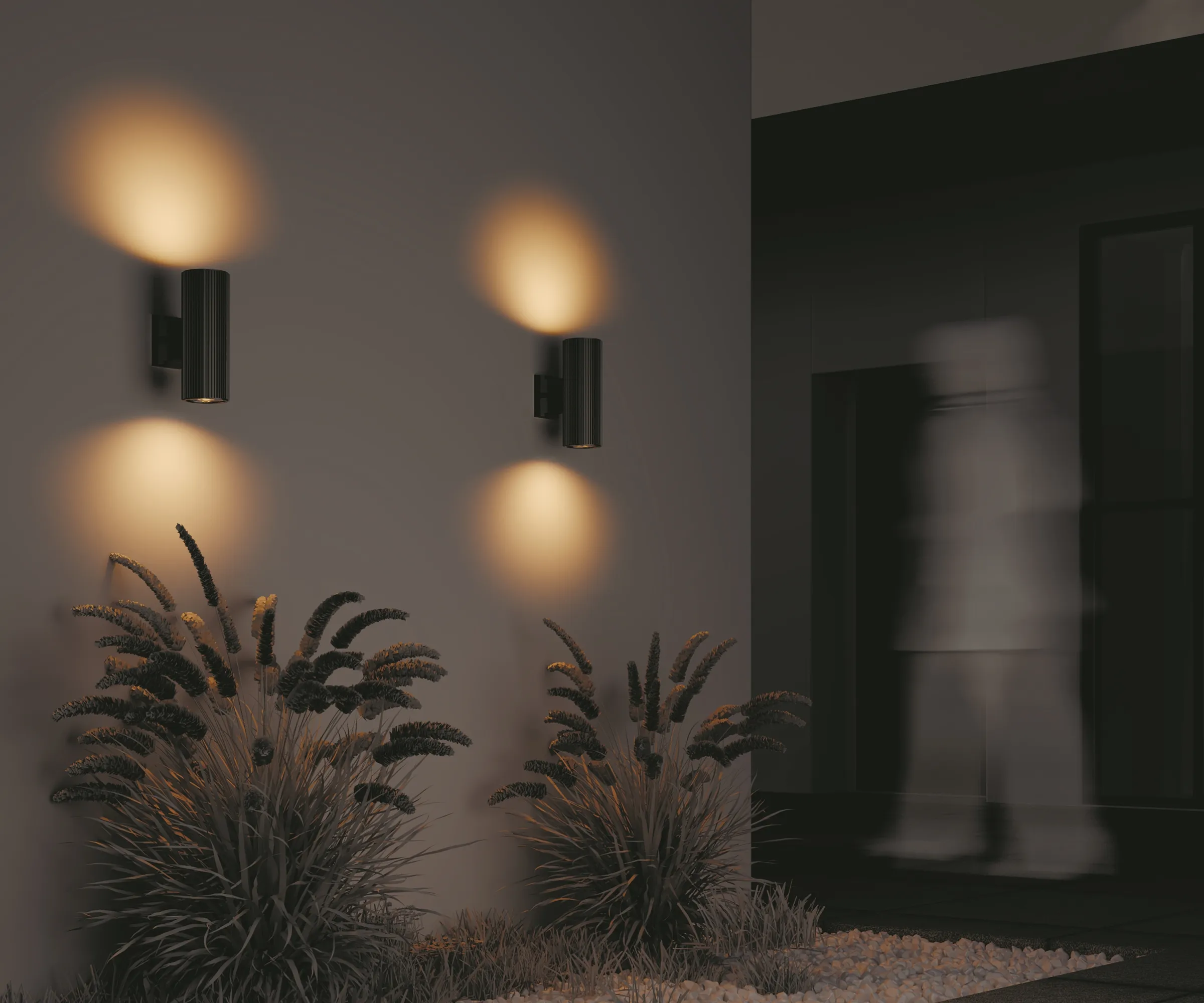 картинка Настенный светильник (бра) Outdoor O419WL-02B